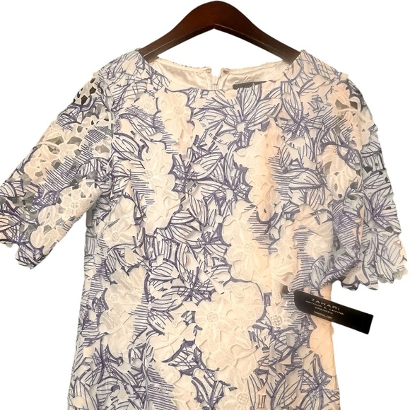 Tahari Chemical Lace Dress/ Size : 2 / New with Tag - Picture 2 of 6